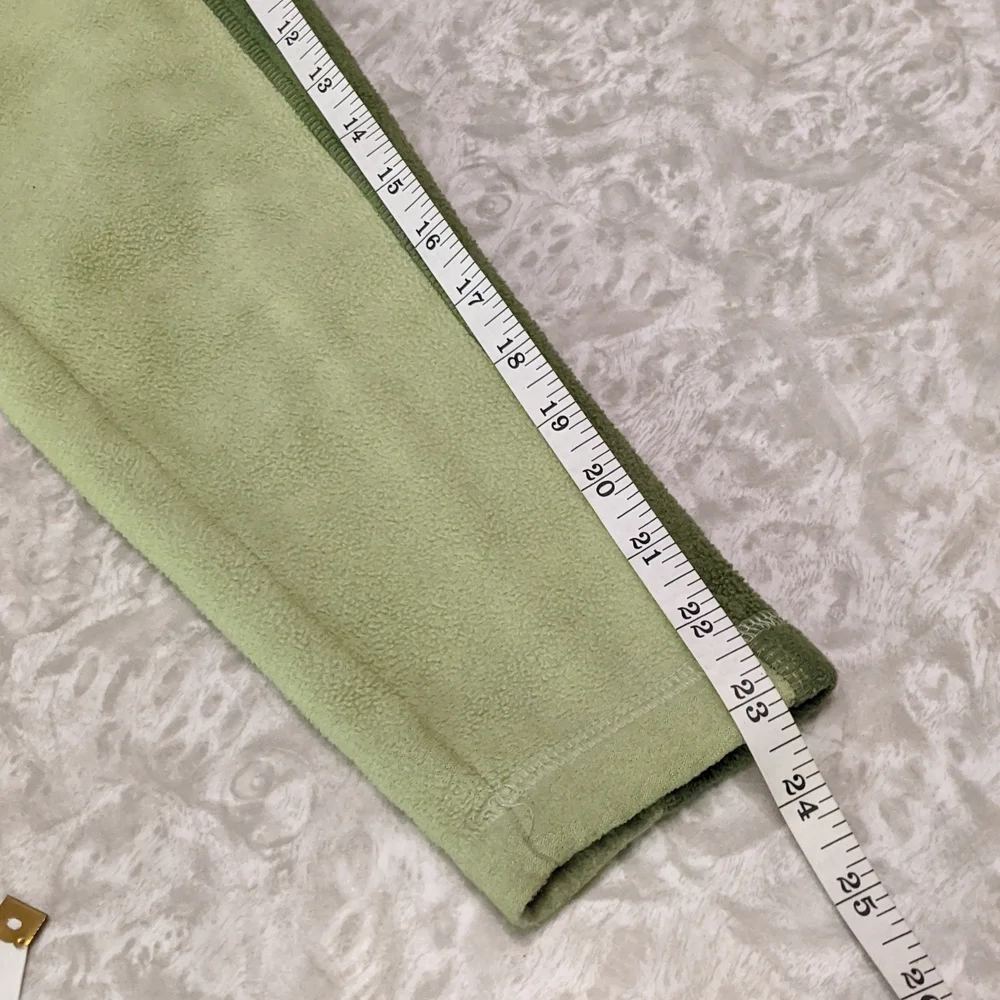Marmot Two-Tone Green Polartec Fleece Zip Up Jacket - Picture 5 of 9